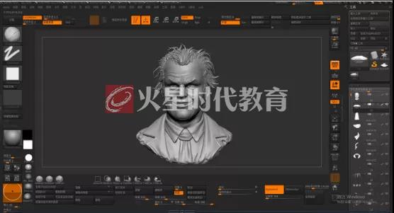  Zbrush人脸雕刻 | 百变艺人杰克尼科尔森的“易容术”你学废了吗？