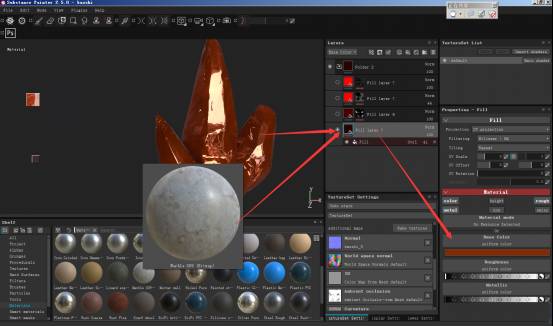 【3D美术教程】Substance Painter宝石材质制作