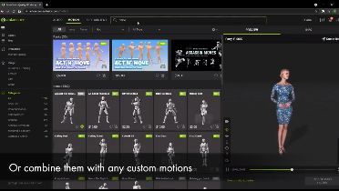 让角色动态更容易，ActorCore 更新免费下载共36 种3D 动作、模型素材