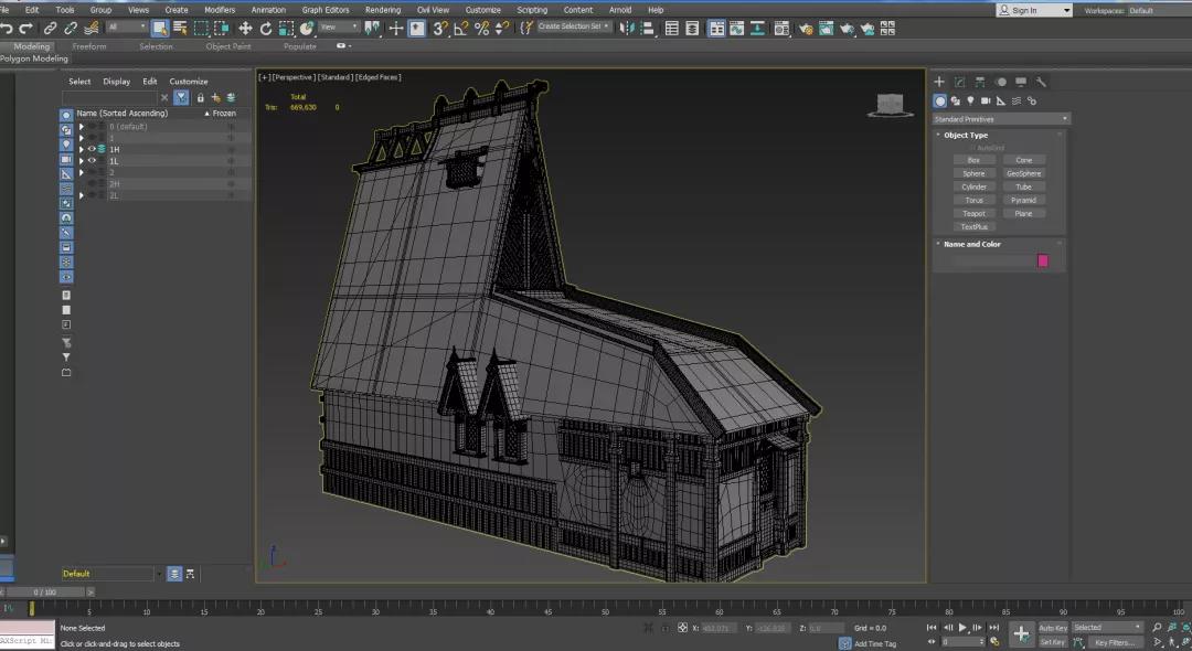 【3D建模教程】一键Get《林中小屋》场景制作技能