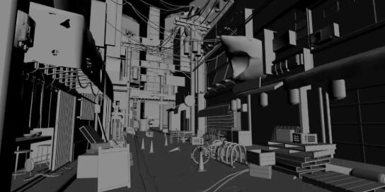 【3D模型教程】制作次世代霓虹街道