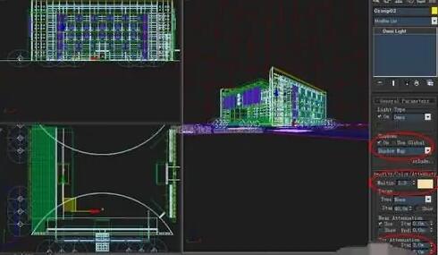 3DMAX怎么做室外灯光效果？.jpg