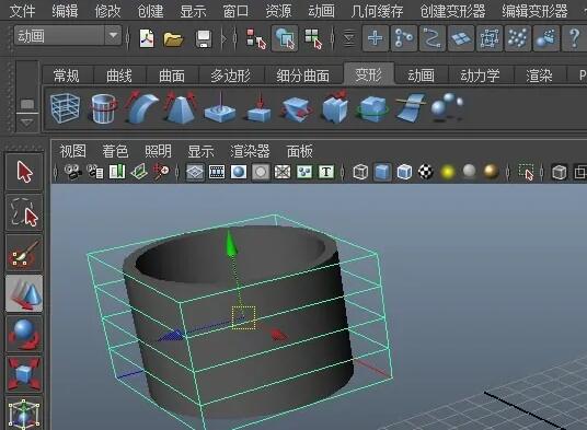 Maya怎么给模型创建晶格.jpg