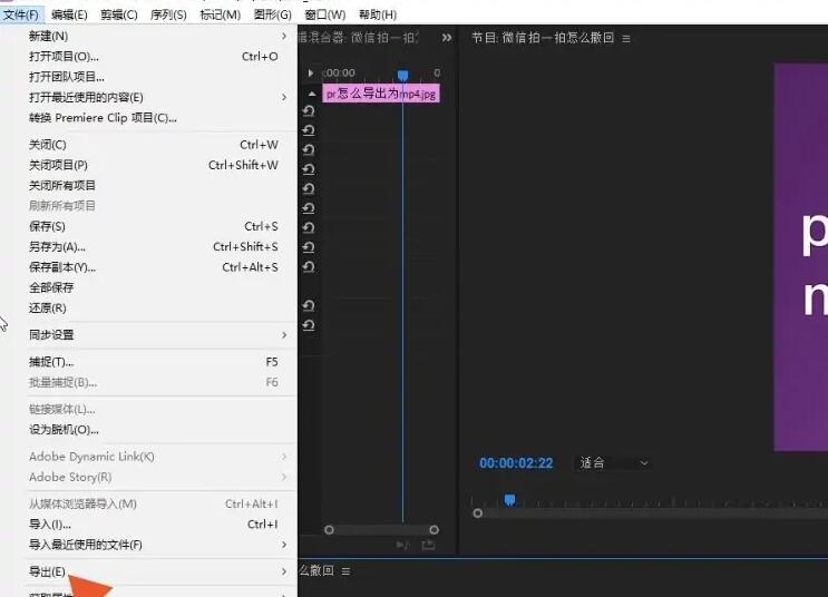 pr的视频怎么导出mp4.jpg
