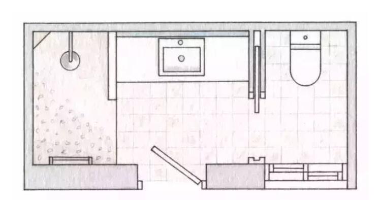 30年室内设计师给出4㎡卫生间的完美布局.jpg