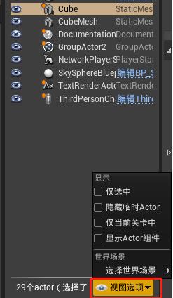 UE4的视图选项在哪里设置？.jpg