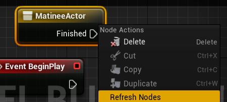 UE4的Matinee事件在level蓝图中的节点无显示？.jpg