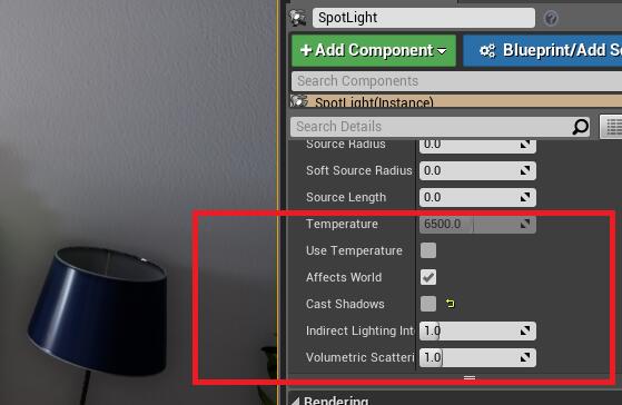 UE4光照灯Light上出现红叉怎么回事？.jpg