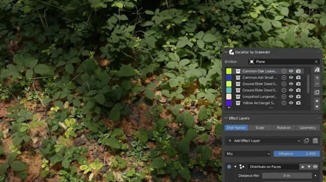 Gscatter 0.10版本发布：Blender内置植物插件 可一键填充场景.jpg