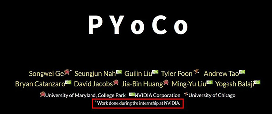 NVIDIA推出文本转视频模型PYoCo，稳定性更好、训练更简单！居然是实习生搞出来的