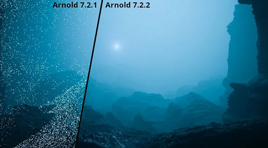 Arnold渲染器v7.2.2新版发布，大型场景可“瞬间”处理完成