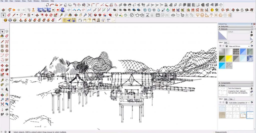 初学者如何避免Sketchup的5个错误