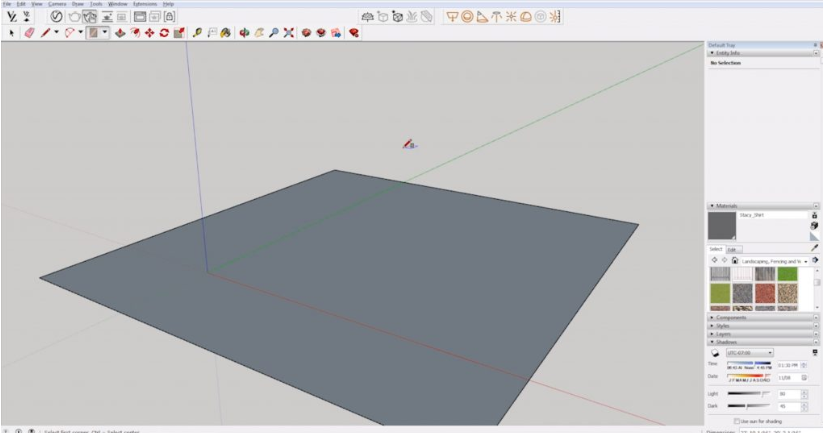 如何在Sketchup中使用Vray创建草地