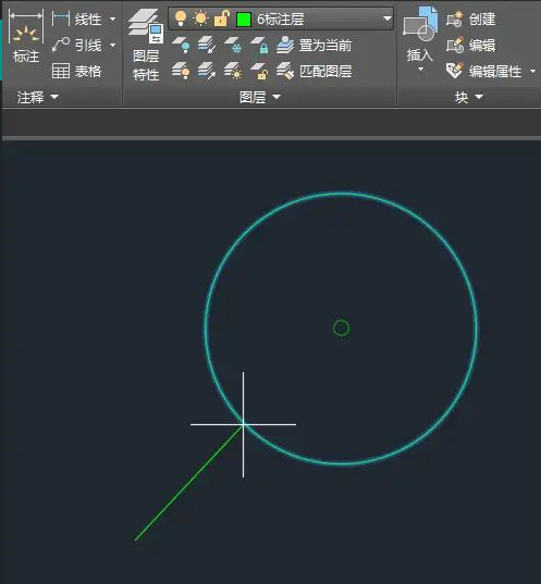 cad中用"Tab"键提高图形捕捉效率