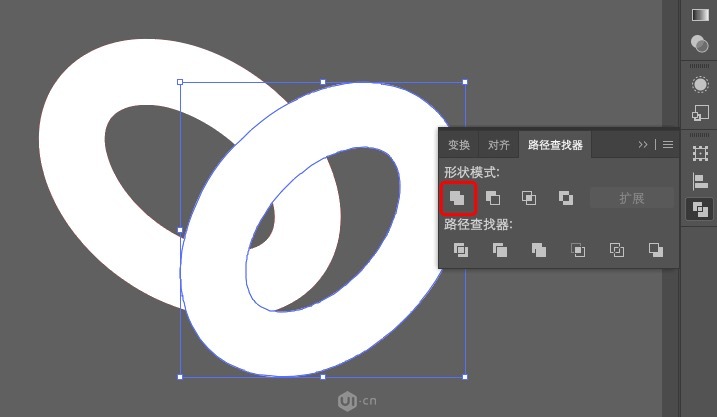 如何用Ai做3D圆环字