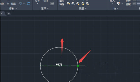 如何使用CAD给圆形标注直径