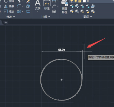 如何使用CAD给圆形标注直径