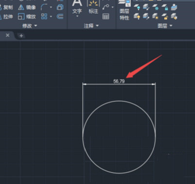 如何使用CAD给圆形标注直径