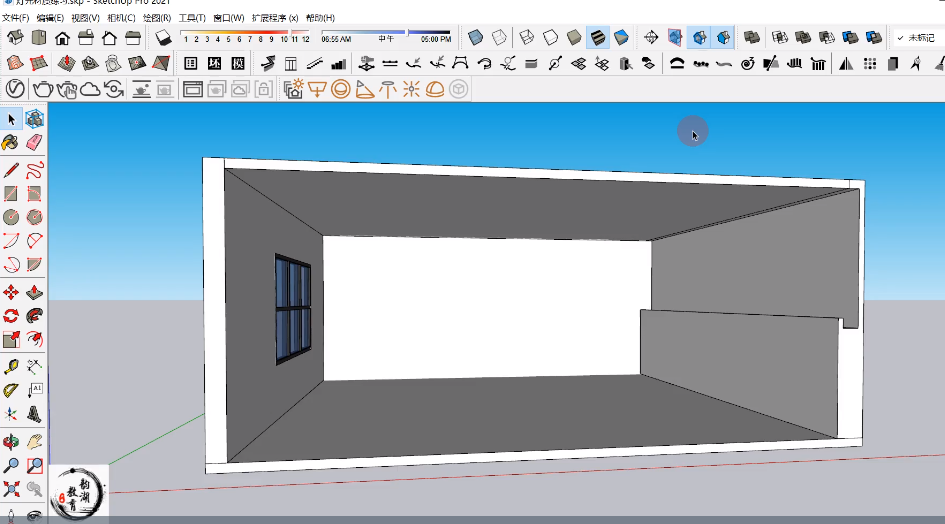 sketchup怎么渲染出图怎么保存