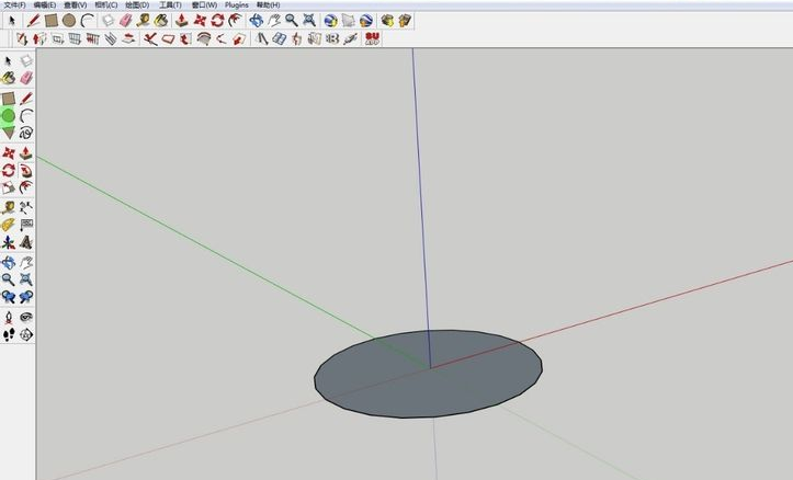 如何利用sketchup画一个球体