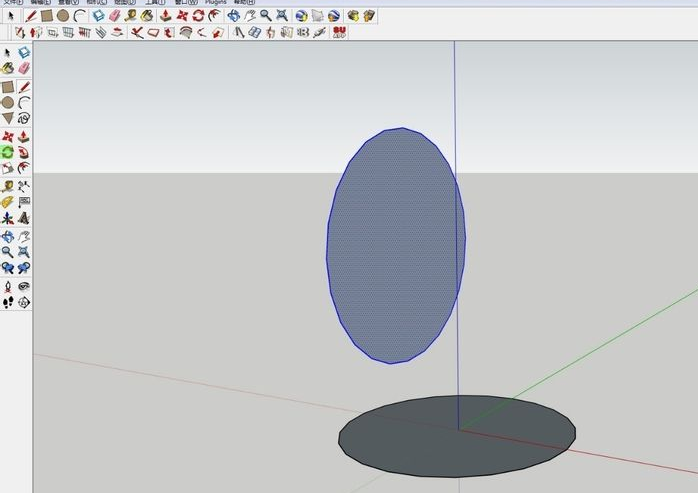 如何利用sketchup画一个球体