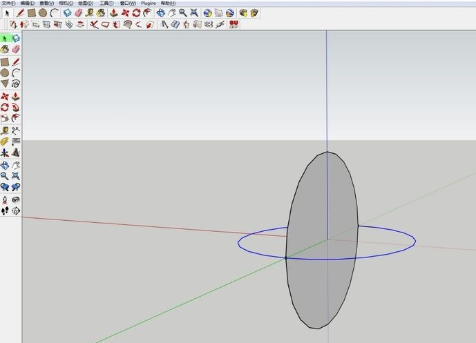 如何利用sketchup画一个球体