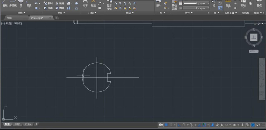 如何用CAD制作轴模型图